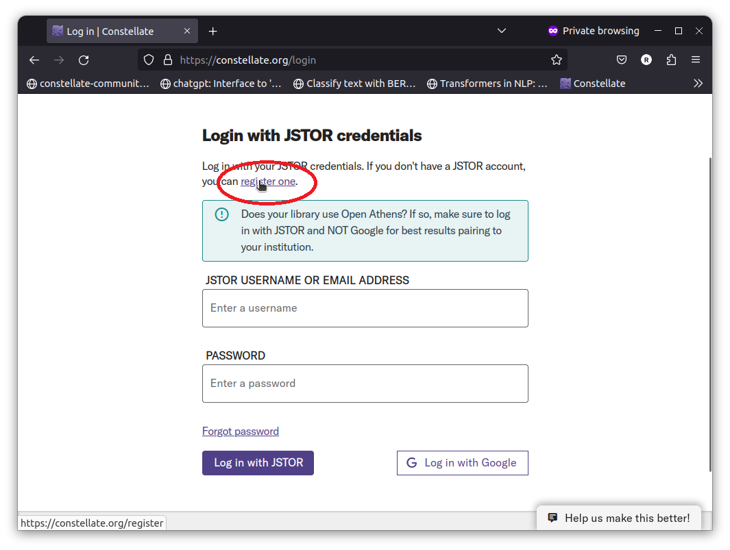 Login Page
